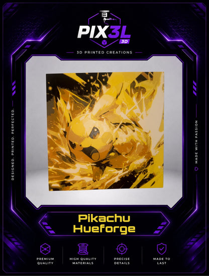 Pikachu HueForge
