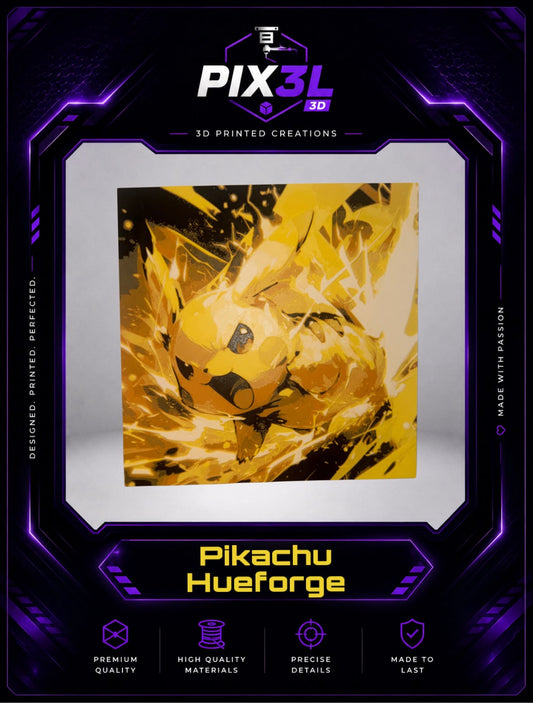 Pikachu HueForge