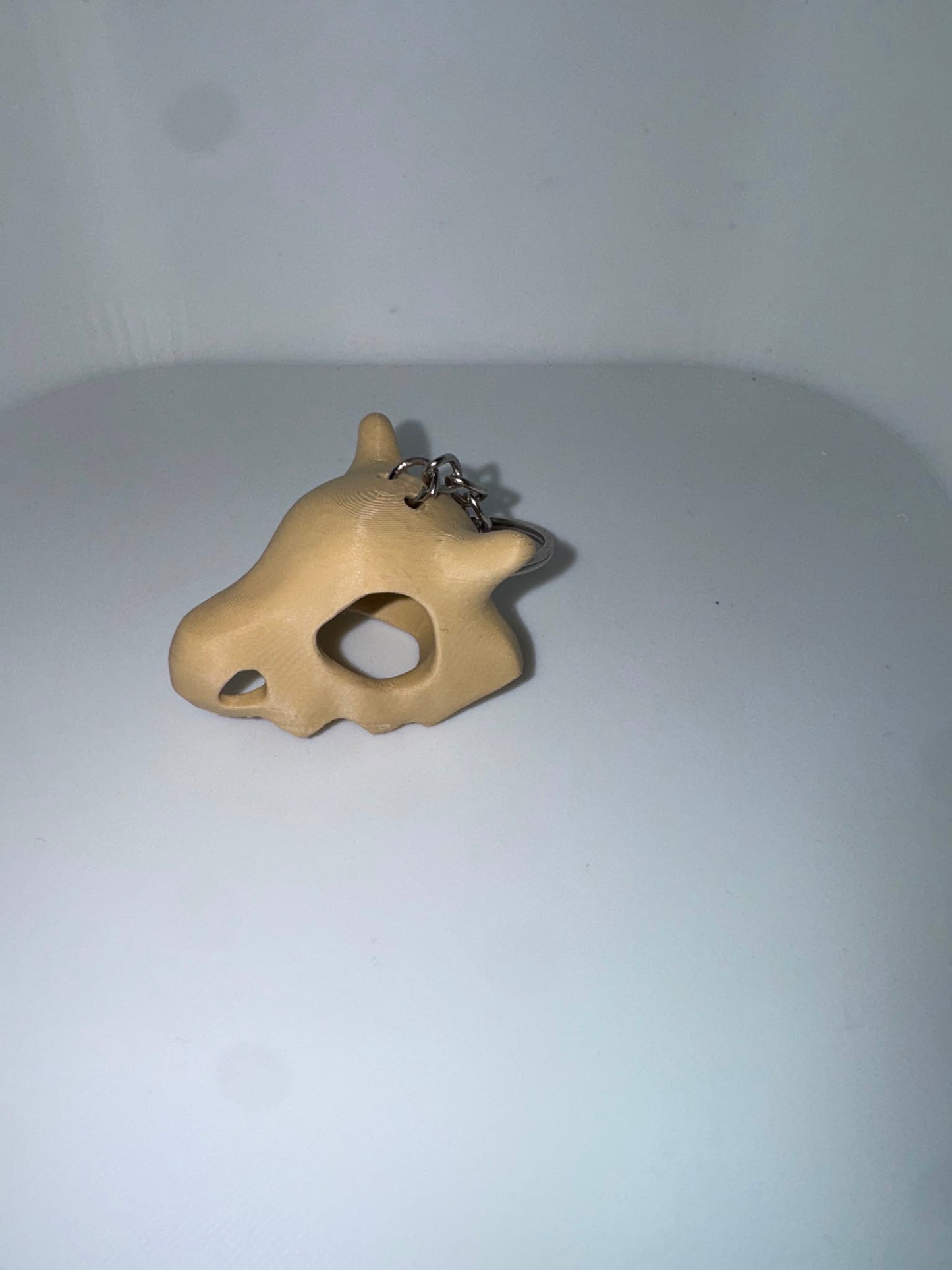 Cubone Mask Keychain