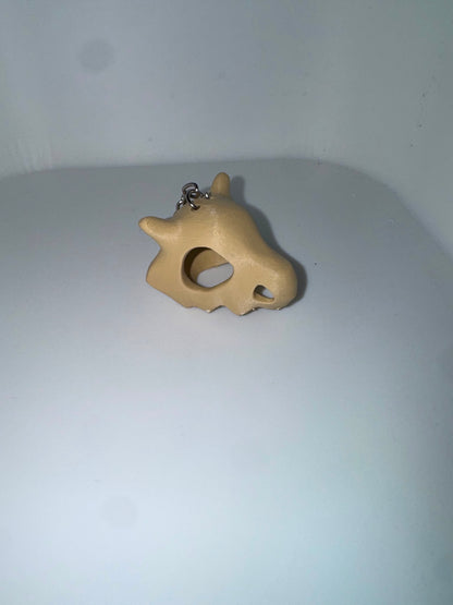 Cubone Mask Keychain