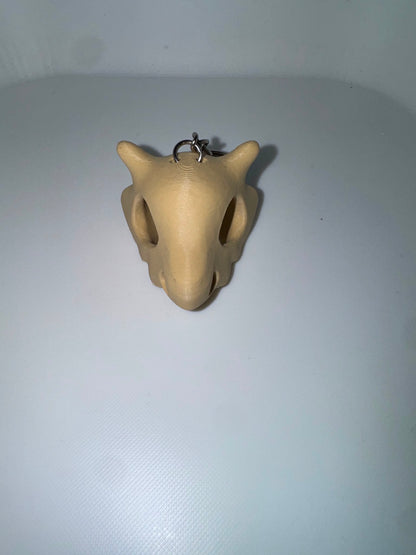 Cubone Mask Keychain