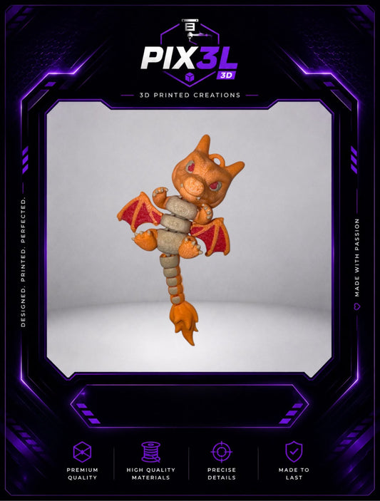 Charizard Articulated Keychain