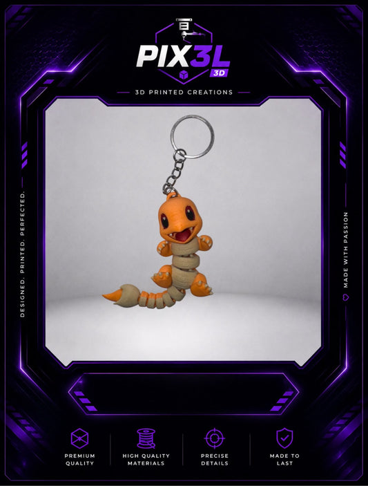 Charmander Articulated Keychain