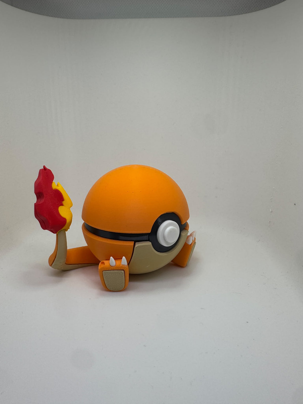 Charmander Poké Ball Display – 3D Printed Pokémon Collectible